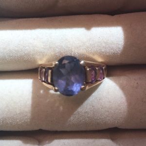 Amethyst 14K Gold Ring